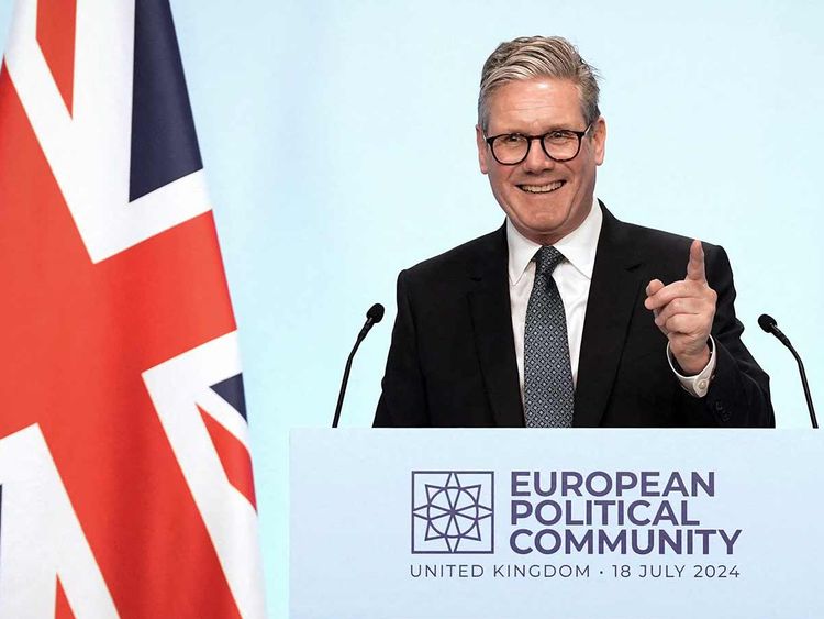 Britain is back’: PM Keir Starmer tells Europe at summit
