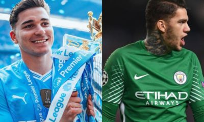 Man City stars Ederson, Alvarez seeking exits