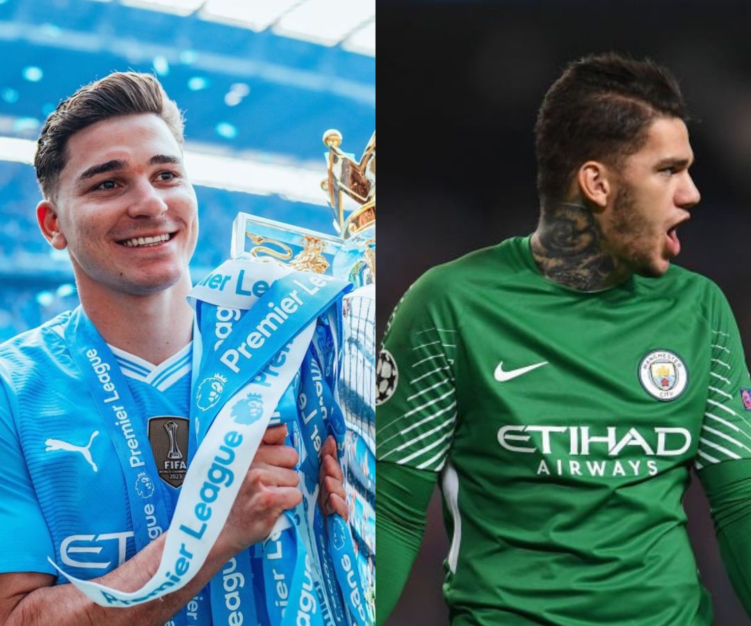 Man City stars Ederson, Alvarez seeking exits