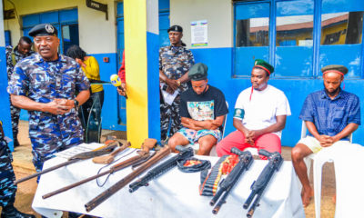 Edo police arrest three for cultism, recover arms