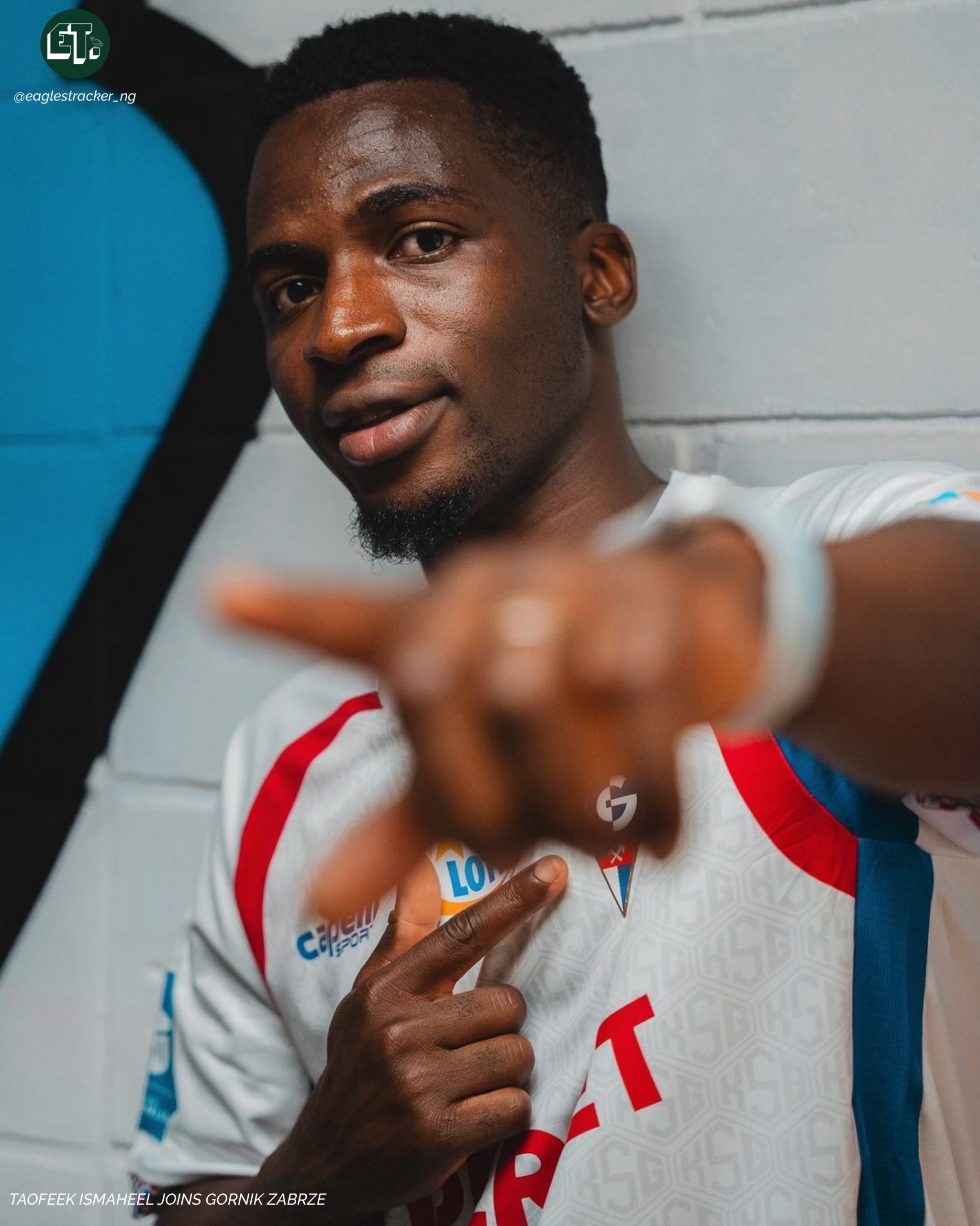 Nigeria winger, Taofeek Ismaheel, has joined Polish club, Gornik Zabrze on a permanent transfer. Ismaheel joined the Polish Ekstraklasa