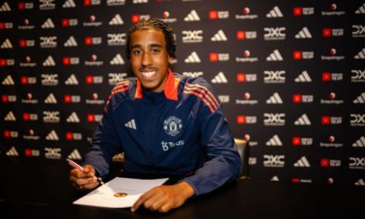 Manchester United have bought teenage French defender Leny Yoro from Lille, the Premier League club announced on Thursday.