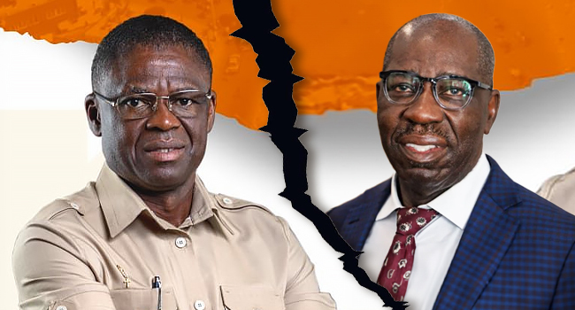 The reinstated deputy governor of Edo State, Philip Shaibu