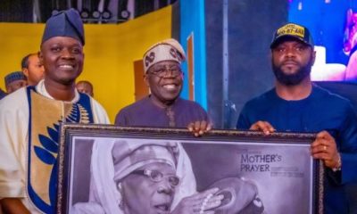 Tinubu relives fond memories of mum at play presentation