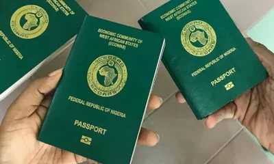 Nigeria improves in global passport ranking, secures 92nd spot