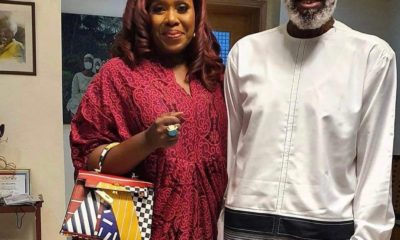 ’82 just like that’ – Joke Silva celebrates her husband, Olu Jacobs on his birthday