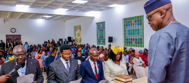 Oyebanji inaugurates four perm secs