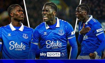 Amadou Onana: Aston Villa in £50m talks for deal with Everton midfielder