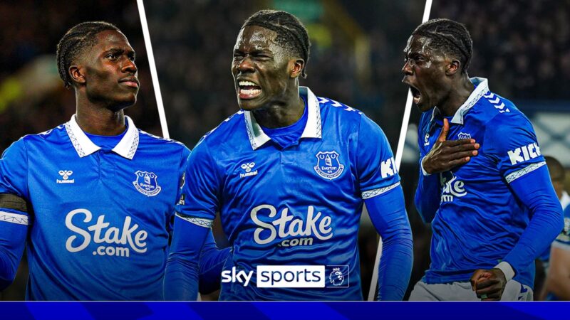 Amadou Onana: Aston Villa in £50m talks for deal with Everton midfielder