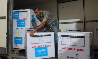 Israel agrees to pauses in fighting for polio vaccine drive