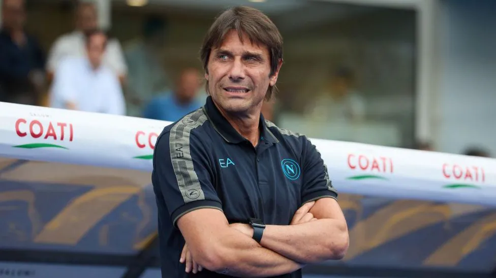 Napoli manager Antonio Conte apologised to fans