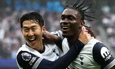 Tottenham thrash woefulful Everton with Son's double
