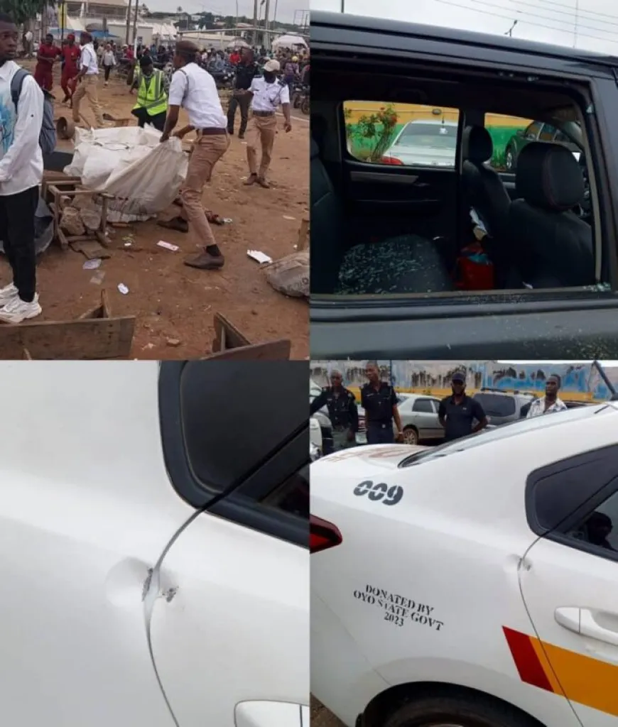 Yet-to-be-identified hoodlums on Monday attacked Oyo State Commissioner for Environment, Hon. Mogbanjubola Olawale