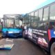 Several passengers were injured following a late-night collision involving two Bus Rapid Transit (BRT) buses at the Iyana Ipaja area