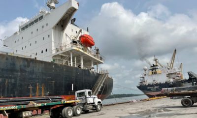 Some of the Dock workers under the Aggrieved Dock workers of the Calabar Port who have been allegedly deprived of entitlement for
