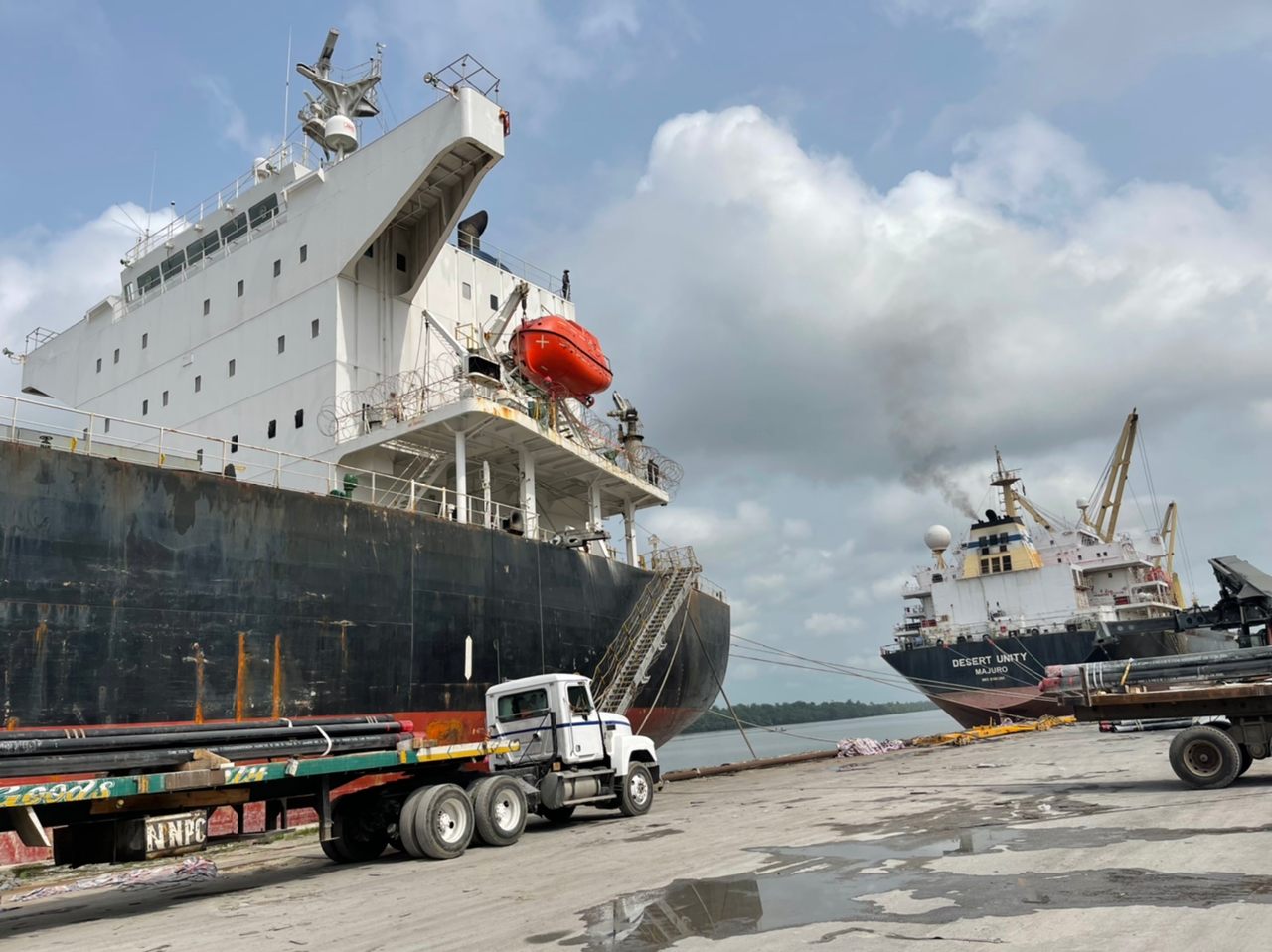 Some of the Dock workers under the Aggrieved Dock workers of the Calabar Port who have been allegedly deprived of entitlement for