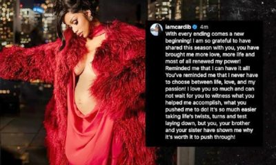 Cardi B files for Divorce from husband Offset while she's expecting her third child