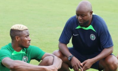 Victor Osimhen, a Nigerian international, is pressured by football fans to apologize to Finidi George as he is determined to secure a