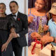 Daddy Freeze gifts wife designer bracelet & diamond wristwatch as she marks her birthday