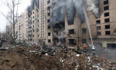 Ukraine, Russia trade drone strikes overnight