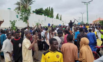 Amidst nationwide protest, hoodlums reportedly looted rice mills situated along Zaria Road in Kaduna State during the nationwide protest.