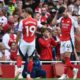 Arsenal drops points against Brighton as Declan Rice sees red
