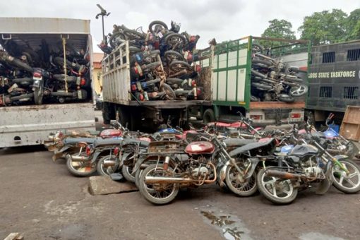 Lagos taskforce cracks down on Okada operators