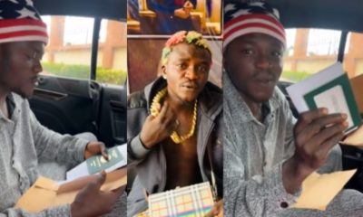 “Road don open” – Portable grateful to God as he receives a 10-year Canada work permit