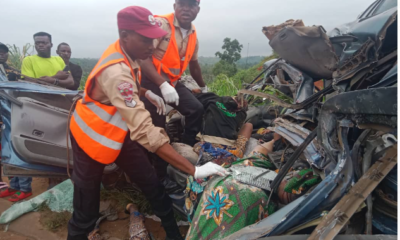 Six dead, three injured in Lagos-Ibadan Expressway crash