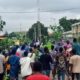 The #EndBadGovernance protesters on Thursday invaded former President Muhammadu Buhari’s residence in Daura, Katsina State.