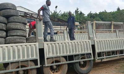 Customs intercept 2,290 used tyres in Oyo