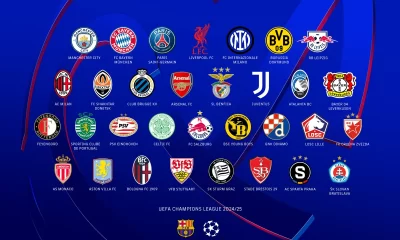 Champions League draw confirmed [Full fixtures]