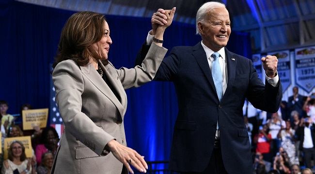Energised Biden, Harris tout party unity in joint appearance