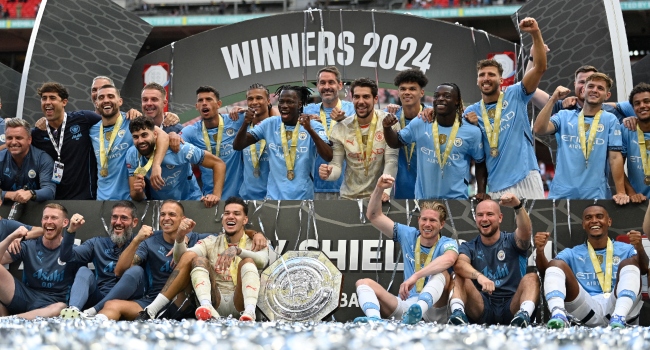 Man City Beat Man United To Win Community Shield