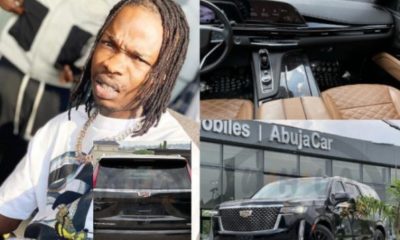 Naira Marley splurges N240M of Naira on new Ride