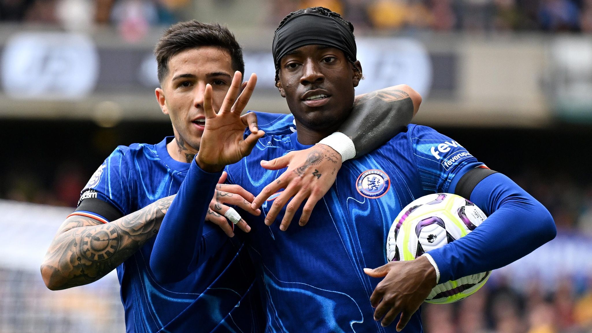 Noni Madueke silenced the Wolverhampton Wanderers home crowd with a quick-fire hat-trick in the second half to give Chelsea their
