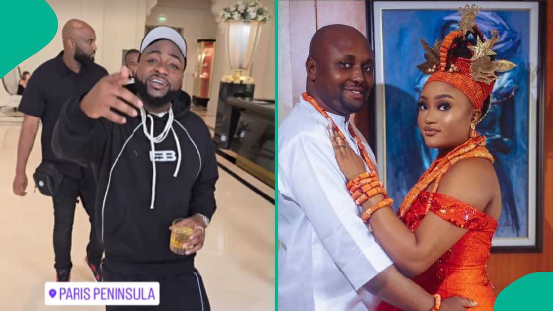 Davido shades Isreal’s Ex-wife Sheila, calls her ‘B’ word as they hang out in Paris