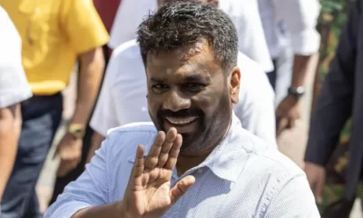 Sri Lanka swears in new left-leaning president