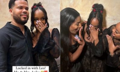Asa Asika, proposes to girlfriend, Leona Adesanya