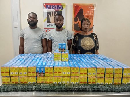 Businesswoman Adewunmi Dorcas, auto parts dealer Arinze Ora arrested for attempt to export opioids, cocaine to UK