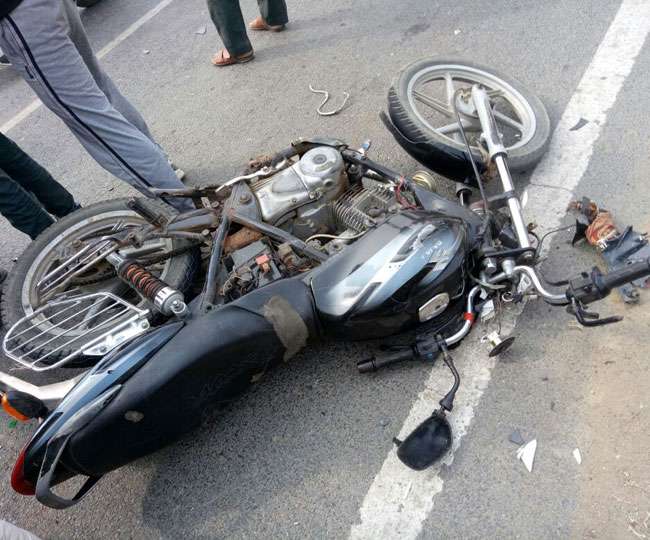 Motorcyclist crushes septuagenarian to death