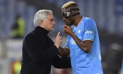 'There’s one thing that irritates me about Osimhen's playing style' - Mourinho Reveals