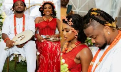 Music producer, Rexxie and his fiancée ties the knot traditionally