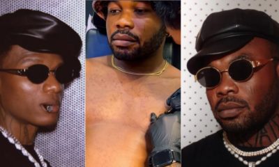 Slimcase reveals why he tattooed Wizkid face on my chest