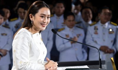 Paetongtarn Shinawatra sworn in as new Thai PM