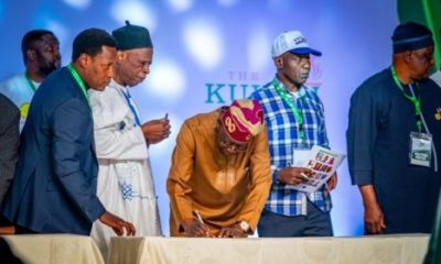 Tinubu signed peace accord, Presidency counters Kukah