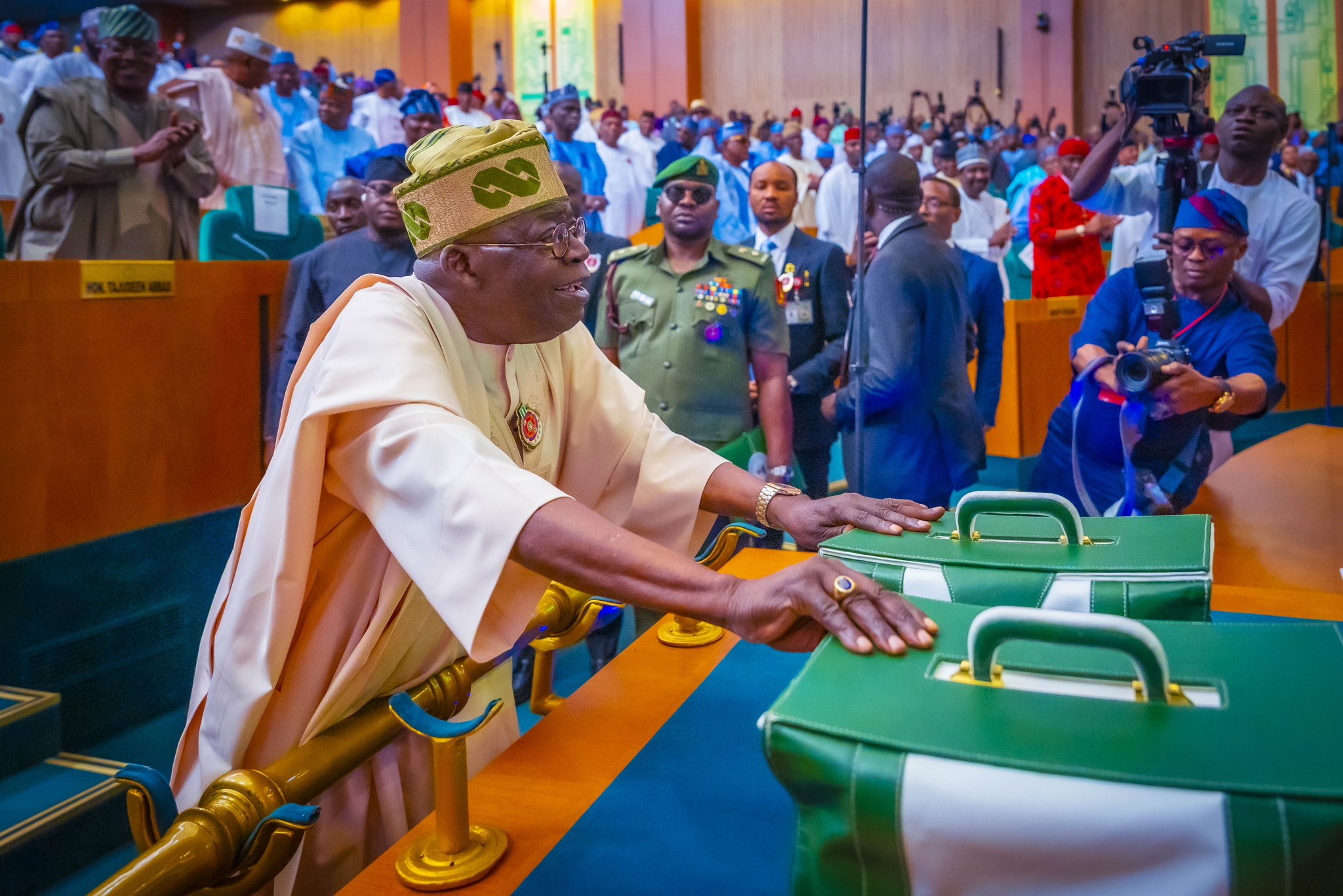 Tinubu presents N47.96trn 2025 budget to NASS, allocates N3.5 trillion to education sector