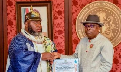 Gov Fubara crowns ex-militant Asari Dokubo as traditional ruler in Rivers
