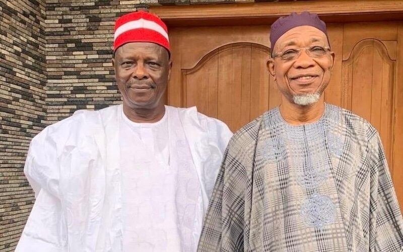 2027: Aregbesola finally dumps Tinubu, holds ‘strategic meeting’ with Kwankwaso in Lagos