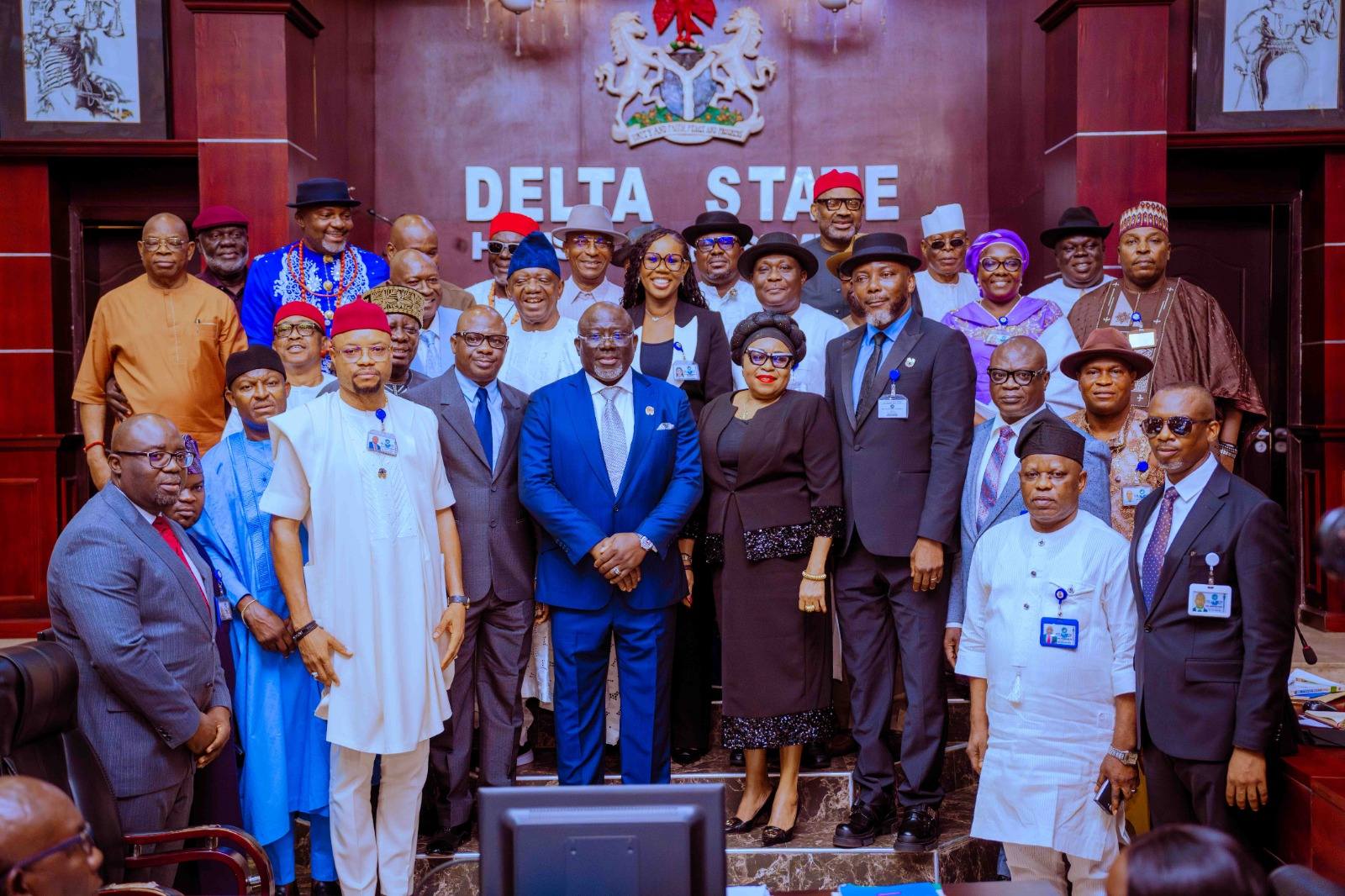 2nd Anniversary: Oborevwori gives account of stewardship; Earmarks 42 projects for inauguration